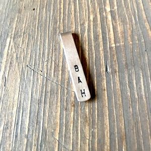 handmade Other - Hand stamped custom metal bookmark handmade Other - Hand stamped custom metal bookmark